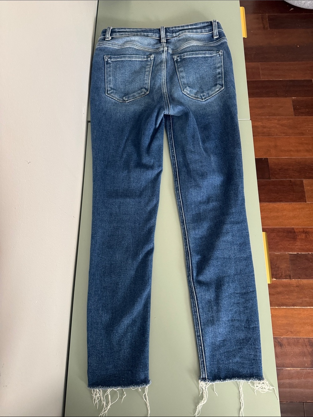 Flying Monkey Women's Skinny Jeans in Washed Blue - Picture 4 of 4